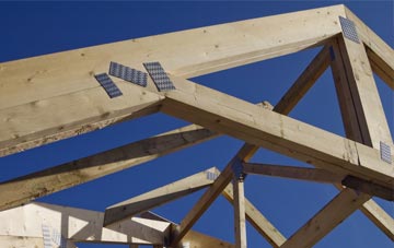 Short Green roof trusses for new builds and additions